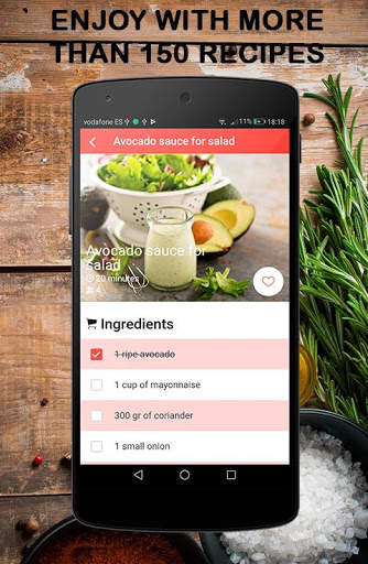 Salad recipes free. Low carb, easy & healthy food. screenshot 5