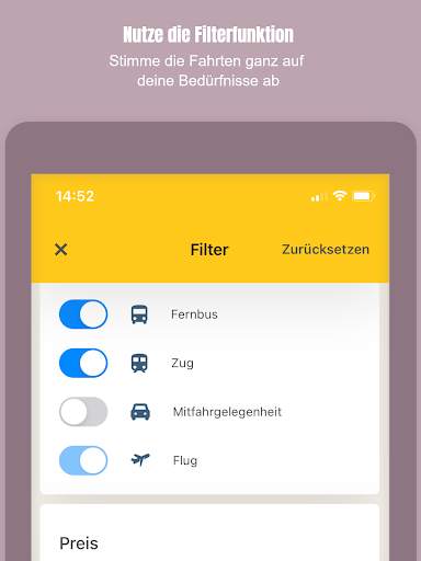 CheckMyBus: Der Fernbus-Vergleich screenshot 10
