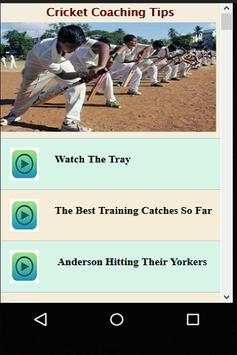 Cricket Coaching Tips screenshot 1