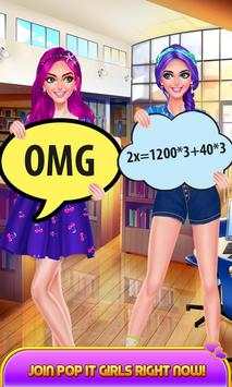 Pop It Girl - Teen School Life screenshot 1