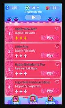 Pink Piano Tiles  2018 screenshot 2