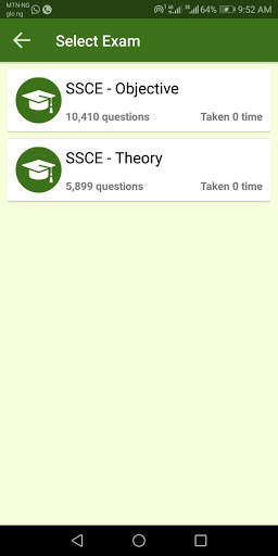 ExamGuide SSCE (WAEC) Practice Software 2021 скриншот 3