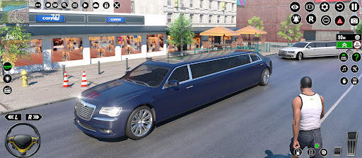 Limousine Taxi Driving Game screenshot 15