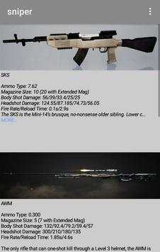 PUBG Gun Information screenshot 3