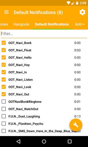 Random Ringtones Manager (RRM) screenshot 1