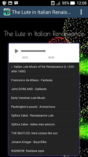 Italian Lute Music in the Renaissance screenshot 2