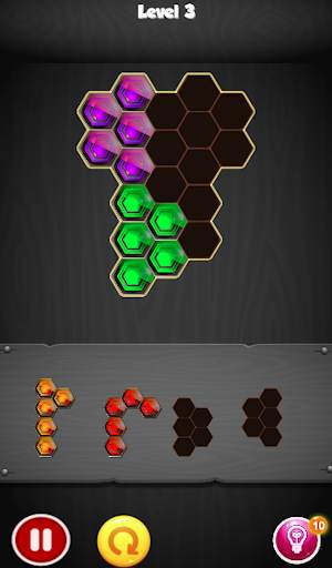 Hexa Block Puzzle King! screenshot 3