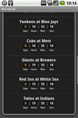 Baseball screenshot 2