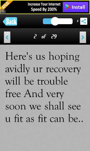 Get Well Soon SMS Messages screenshot 4