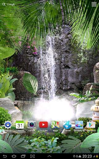 3D Waterfall Live Wallpaper screenshot 7