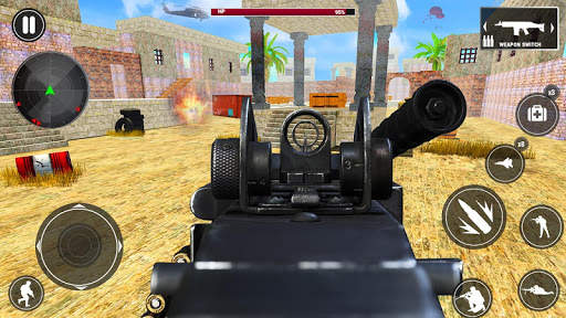 Critical Machine Gun Strike: Action shooting games screenshot 4
