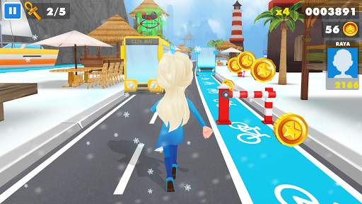 Subway Princess Runner Surf screenshot 6