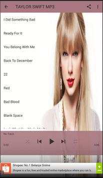 Taylor Swift Mp3 screenshot 3