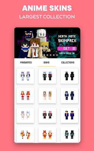 Anime Skins 1 تصوير الشاشة