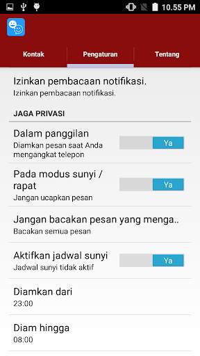 Kontak Talking screenshot 5