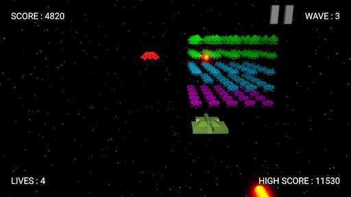 Alien Invaders 3D screenshot 1