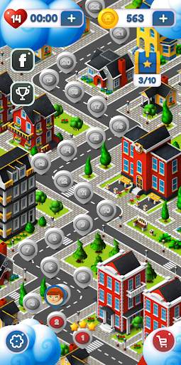 Candy City Blast - 2021 Free Match 3 Puzzle Game screenshot 1