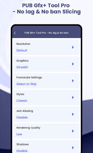 GFX Tool for PUBG - Game Launcher & Optimizer screenshot 2