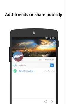 5Ways - Share Beautiful Notes screenshot 4