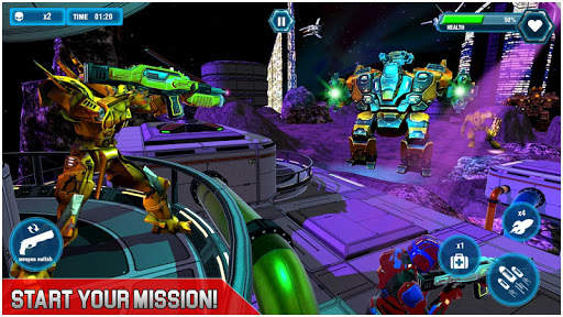 Robo Battleground: Strange Legacy War - Free Game screenshot 1