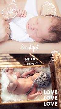 Baby Stickers Free & Photo Editor скриншот 6