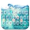Glass Water Drop Keyboard 10001009