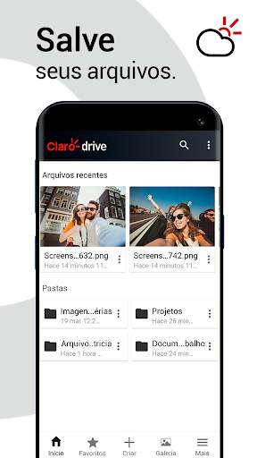 Claro drive screenshot 1