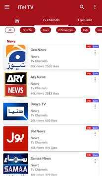 iTel TV screenshot 2