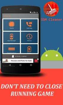 IDM Cleaner ( Speed Booster ) screenshot 1