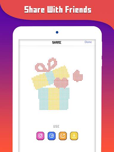DIY Classic Pixal puzzles: Offline Block Coloring screenshot 12