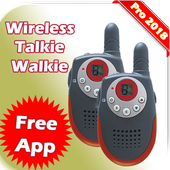Wireless Talkie Walkie Pro 2018 (Free App) icon