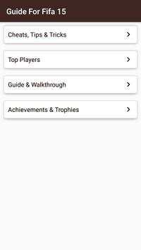 Guide for FIFA 15 screenshot 1