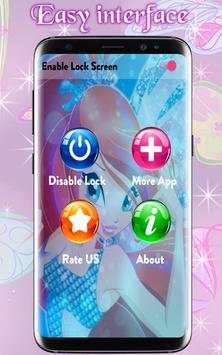 Winx Lock Zipper Club : Bloom Lock Screen screenshot 4