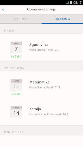 eAsistent screenshot 5