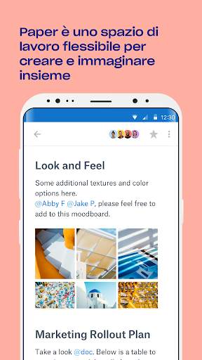 Dropbox Paper screenshot 1