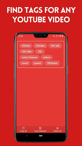 Realtime Youtube Tags Youtube Video Tag - TubeHash screenshot 2