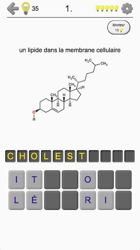Stéroïdes - Les formules chimiques des hormones screenshot 4