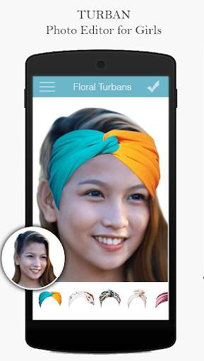 Turban Headband Photo Editor 2 تصوير الشاشة
