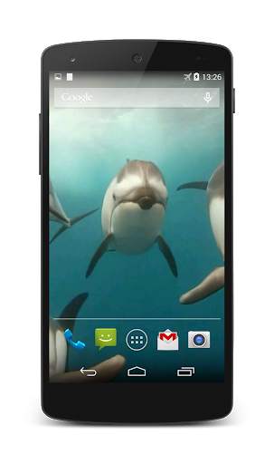 Dolphins Live Wallpaper screenshot 1