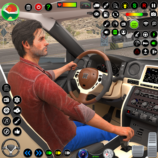 Driving School 3D : Car Games icon
