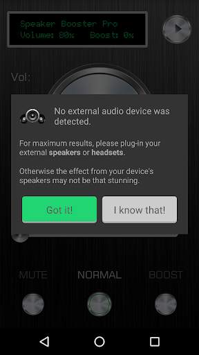 Speaker Booster Black Edition screenshot 4