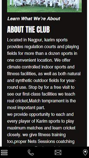 Karim sports shop screenshot 2