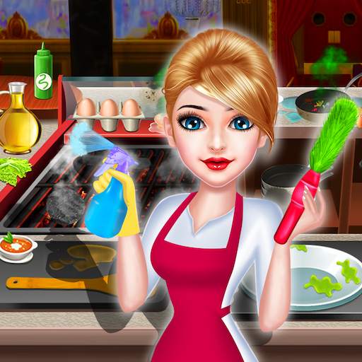 Restaurant Cleaning,Cooking and Shopping Game 1.0.5