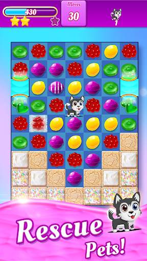 Candy Shop Match 3: Crush Swap 3 تصوير الشاشة