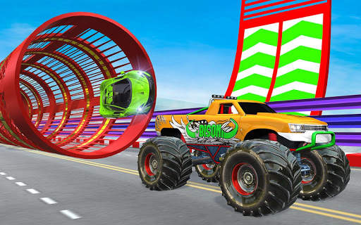 Mega Ramp Hot Car Jumping: Race Off Stunts screenshot 5