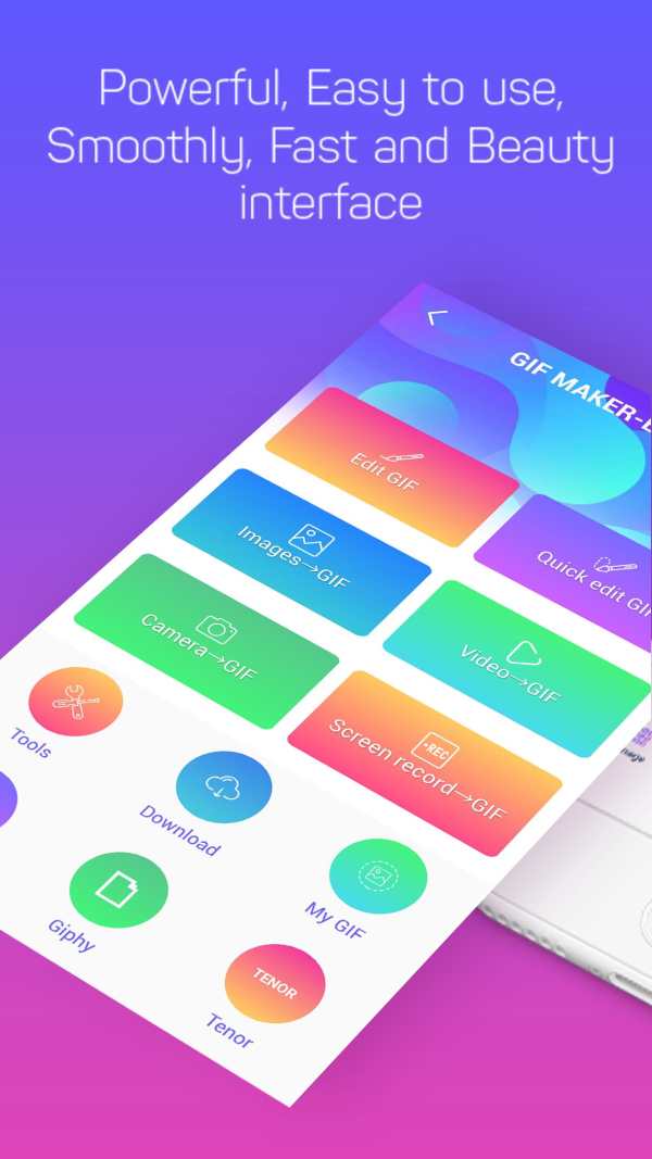 GIF Maker, GIF Editor, Video Maker Lite screenshot 1