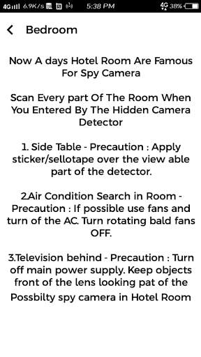 Hidden Camera Detector screenshot 8