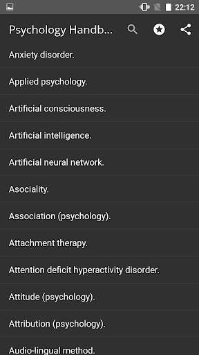 Psychology Handbook screenshot 4