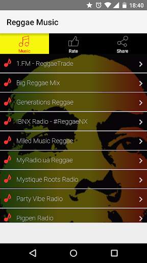 Reggae Music Radio Stations screenshot 2