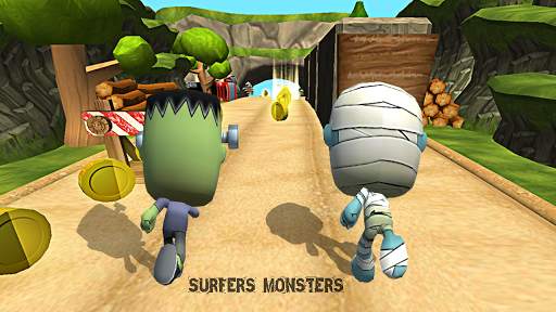 Surfers Monsters Dash скриншот 11